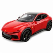Ferrari Purosangue nuotoliniu būdu valdomas automobilis RC Rastar, raudonas 1:14