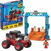 Hot Wheels Monster Trucks Bone Shaker Crash Set, toy vehicle (151 piec