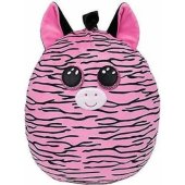 Meteor TY Squish-a-Boos rožinis zebras - ZOEY, 22 cm - Medium 39294