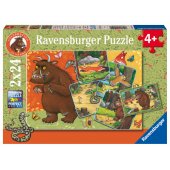 _6821019 Ravensburger dėlionė 2x24 vnt. Miško gyventojai