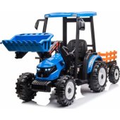 MEGA D68 Tractor Vehicle With Trailer Blue