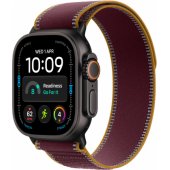 Watch Ultra 4 Cellular 49mm Black Tit./ Burgundy Trail S/ M
