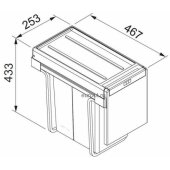 SP Waste System Cube 30 134.0039.553