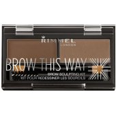 Brow This Way Scuplting Kit 002 Medium Brown 2,4g