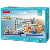 Cubicfun 3D dėlionė City Line Venice 20269