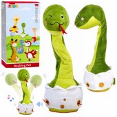 Plush Dancing Snake Interactive Musical Sounds Mascot Green