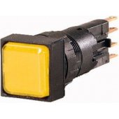 Eaton signalinė lemputė 18 x 18 mm, geltona, 24 V AC/ DC Q18LF-GE/ WB (08