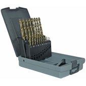 Tivoly metalo grąžtų rinkinys 1-10 mm, HSS-Co, 19 grąžtų
