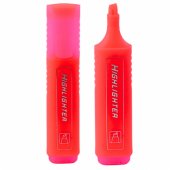 Highlighter Marker For Notes School Office Neon Intense Pink
