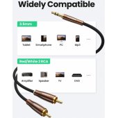 AV170 2x RCA cable (Cinch) jack 3.5mm