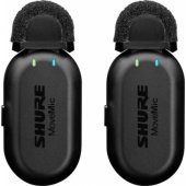 Kit Two-Channel Wireless Lavalier Microphone System With Receiver