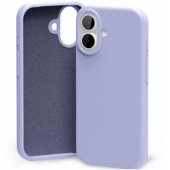Silikoninis dėklas iPhone 17, levandų pilka