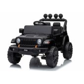 Jeep Rubicon DK-JWR558 24V Black Battery-Powered Vehicle