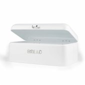 BW14044EU7 Boston Bread Bin, Ice White