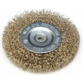 Dedra žalvarinės vielos diskinis šepetys 100 x 12.7mm (F33-100)