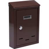 Skrzynka na listy brązowa 285 x 200 x 60mm (78542)