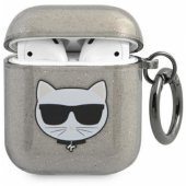 "KLA2UCHGK Glitter Choupe Case Airpods" Black