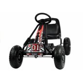 A-15 Go-Cart Black Pumped Wheels