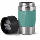 Emsa TRAVEL MUG Compact termo puodelis (benzino spalvos / nerūdijantis plienas, 0.3 litro