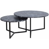 Akira Set D80xH45cm / D60xH37cm Dark Gray 2pcs