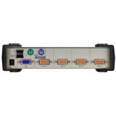 4 prievadų PS/ 2-USB VGA KVM jungiklis