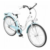 Julie 24" 2023 White/ Turquoise