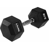 HMS dumbbell Hex Pro rubberized 1 x 22.5 kg