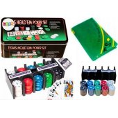 Poker Game Set 2 Decks of Cards Chips Game Board