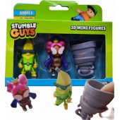 Stumble Guys Windowbox packaging with 3 figures
