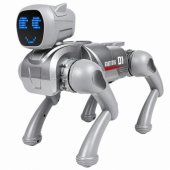 AI Robot Dog – Remote Controlled (RC/ Bluetooth/ App), Programmable, Sil