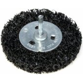 Dedra Non-woven abrasive disc 100mm with mandrel (F60-100)