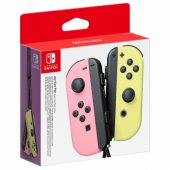 Joy-Con pora pastelinė rožinė / pastelinė geltona