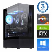 Ryzen 5 5600X 32GB 1TB SSD+2TB RTX5060Ti 16GB W11Home
