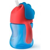Avent Kubek / bidon niekapek ze słomką niebieski 200ml (SCF796/ 01)