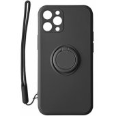 "Pastel Ring Silicone Back Case Xiaomi Redmi Note 9T" Black