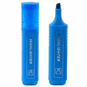 Highlighter Marker For Notes School Office Neon Intense Blue