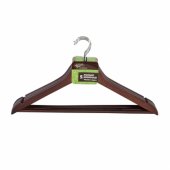 Cloth hangers 5pcs, brown