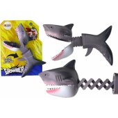 Shark Catcher Bite Toy Spring Gray