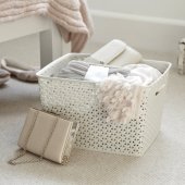 Basket My Style Cream 18L 36x30x22cm