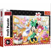 Trefl Puzzle 100 Minnie in a beauty salon