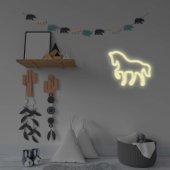 SNL103WH Style Neon Lights arklys, baltas