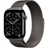 Watch Series 11 Cellular 46mm Slate Titanium/ Slate Milanese Loop - M/ L