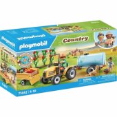 Country Tractor With Trailer and Water Tank 71442