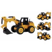 Excavator Toy Car 1:36 Yellow