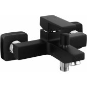 Ferro Zicco wall mounted bath mixer black