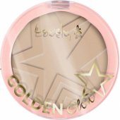 Lovely Golden Glow puder do konturowania twarzy 2 Light Beige 10g