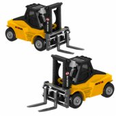 Forklift Metal Collectible Model Huina Yellow 1:80