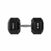 HMS hantel Hex Pro gumowany 1 x 32.5 kg