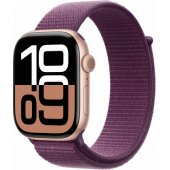 Watch Series 10 46mm Rose Gold/ Plum Loop