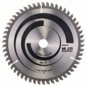 Bosch circular saw blade Multi Material, 190mm, 54Z (bore 20mm, for ha